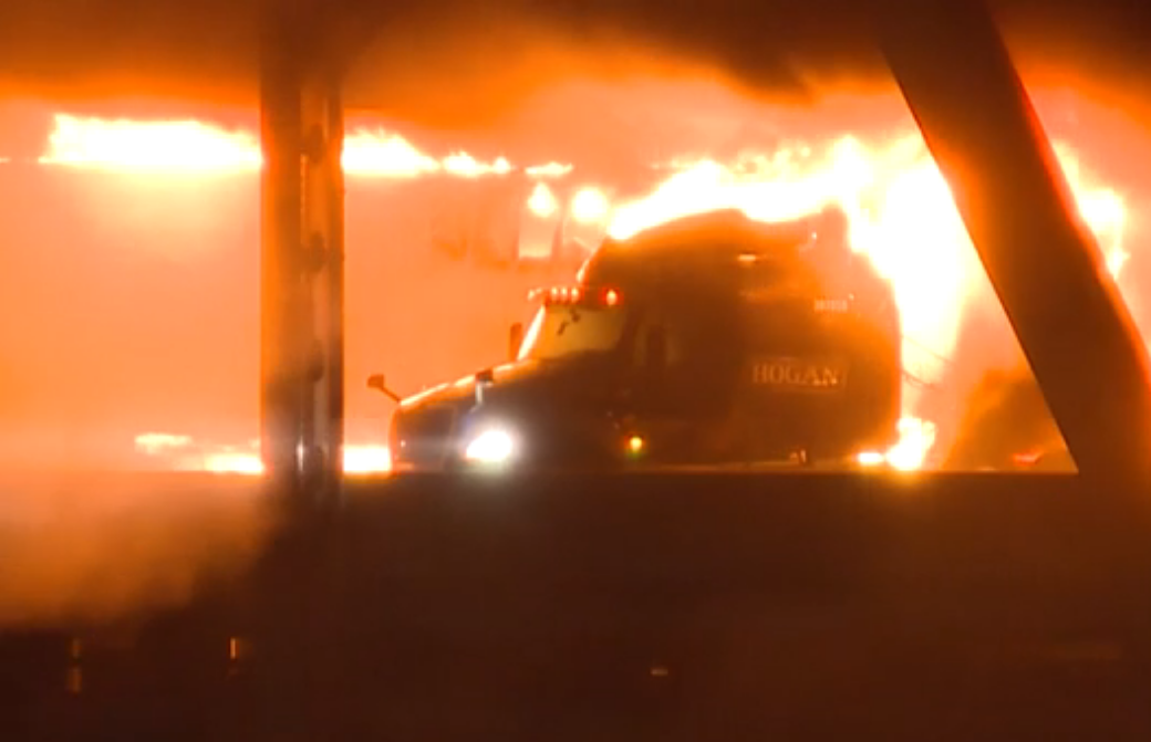 Brent Spence Bridge Fire - 11-11-20